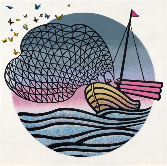 太阳下的⻛景-网 The scenery under a sun- Net