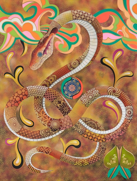 灵蛇瑞舞（金）