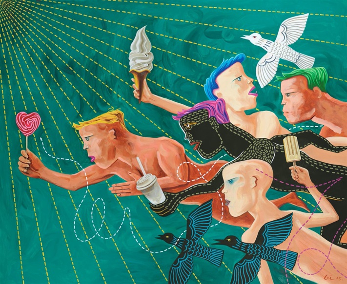 一种战斗的姿态 A fighting stance